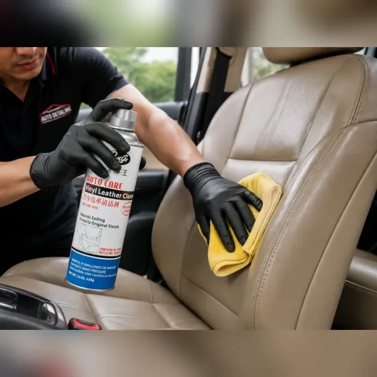 JJW-990 Automotive Leather Cleaner