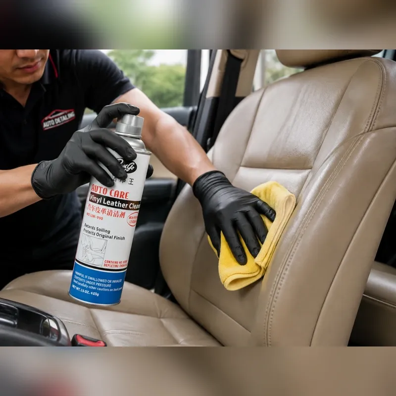 JJW-990 Automotive Leather Cleaner